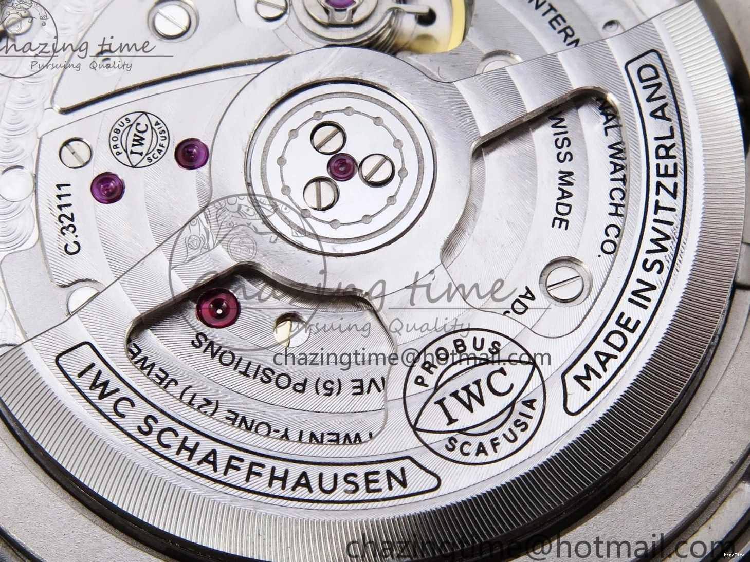 MIROTIME 0210 Pilot Mark XX IW328201 ZF 1:1 Best Edition Black Dial on Black Leather Strap A Affordable 7028